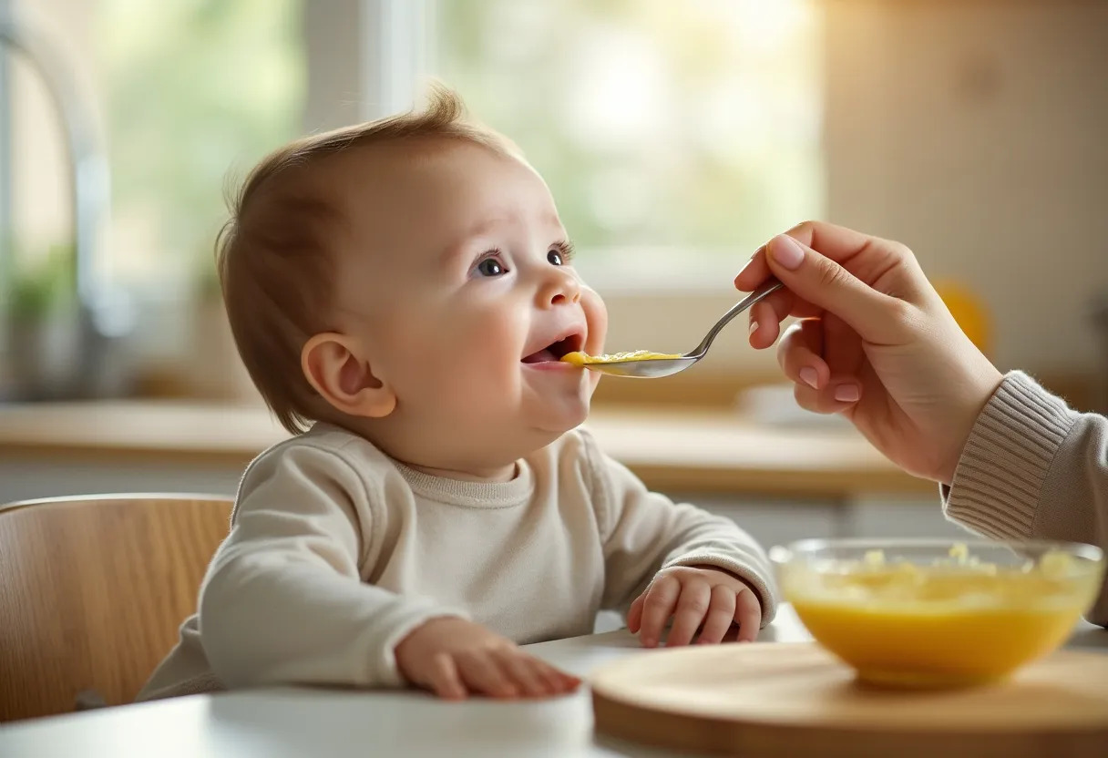 bébé alimentation